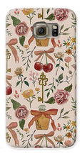 Load image into Gallery viewer, Bows, Flowers and Cherries Pattern - Phone Case