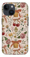 Load image into Gallery viewer, Bows, Flowers and Cherries Pattern - Phone Case
