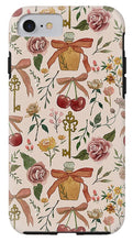 Load image into Gallery viewer, Bows, Flowers and Cherries Pattern - Phone Case