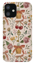 Load image into Gallery viewer, Bows, Flowers and Cherries Pattern - Phone Case