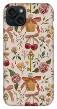 Load image into Gallery viewer, Bows, Flowers and Cherries Pattern - Phone Case