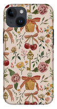 Load image into Gallery viewer, Bows, Flowers and Cherries Pattern - Phone Case