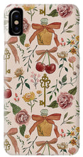 Load image into Gallery viewer, Bows, Flowers and Cherries Pattern - Phone Case