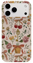 Load image into Gallery viewer, Bows, Flowers and Cherries Pattern - Phone Case