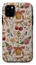 Load image into Gallery viewer, Bows, Flowers and Cherries Pattern - Phone Case