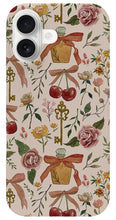 Load image into Gallery viewer, Bows, Flowers and Cherries Pattern - Phone Case