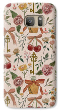 Load image into Gallery viewer, Bows, Flowers and Cherries Pattern - Phone Case