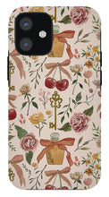 Load image into Gallery viewer, Bows, Flowers and Cherries Pattern - Phone Case