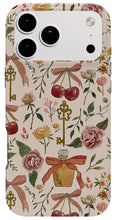Load image into Gallery viewer, Bows, Flowers and Cherries Pattern - Phone Case