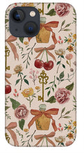 Load image into Gallery viewer, Bows, Flowers and Cherries Pattern - Phone Case