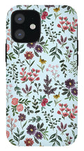 Load image into Gallery viewer, Bright Watercolor Flower - Blue - Phone Case