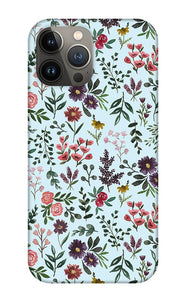 Bright Watercolor Flower - Blue - Phone Case