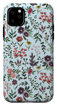 Load image into Gallery viewer, Bright Watercolor Flower - Blue - Phone Case