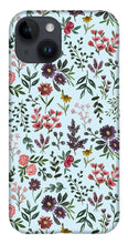 Load image into Gallery viewer, Bright Watercolor Flower - Blue - Phone Case
