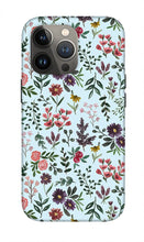 Load image into Gallery viewer, Bright Watercolor Flower - Blue - Phone Case