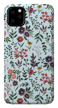 Load image into Gallery viewer, Bright Watercolor Flower - Blue - Phone Case