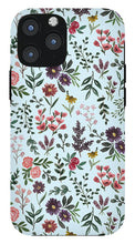 Load image into Gallery viewer, Bright Watercolor Flower - Blue - Phone Case