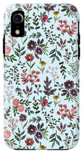 Load image into Gallery viewer, Bright Watercolor Flower - Blue - Phone Case