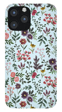Load image into Gallery viewer, Bright Watercolor Flower - Blue - Phone Case