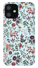 Load image into Gallery viewer, Bright Watercolor Flower - Blue - Phone Case