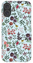 Load image into Gallery viewer, Bright Watercolor Flower - Blue - Phone Case