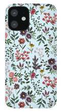 Load image into Gallery viewer, Bright Watercolor Flower - Blue - Phone Case