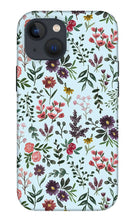 Load image into Gallery viewer, Bright Watercolor Flower - Blue - Phone Case