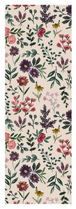 Bright Watercolor Flower - Yoga Mat