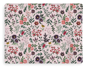 Bright Watercolor Flower - Pink - Blanket