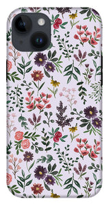 Bright Watercolor Flower - Purple - Phone Case