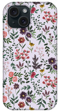 Load image into Gallery viewer, Bright Watercolor Flower - Purple - Phone Case