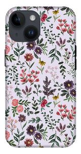 Bright Watercolor Flower - Purple - Phone Case