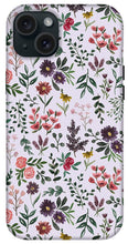 Load image into Gallery viewer, Bright Watercolor Flower - Purple - Phone Case