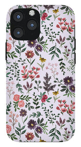 Bright Watercolor Flower - Purple - Phone Case