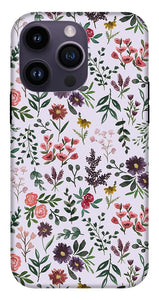 Bright Watercolor Flower - Purple - Phone Case