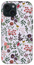 Load image into Gallery viewer, Bright Watercolor Flower - Purple - Phone Case