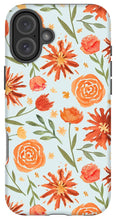 Load image into Gallery viewer, Burnt Orange Flower Burst Pattern - Phone Case