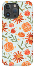 Load image into Gallery viewer, Burnt Orange Flower Burst Pattern - Phone Case