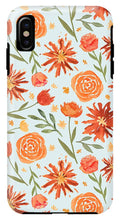 Load image into Gallery viewer, Burnt Orange Flower Burst Pattern - Phone Case