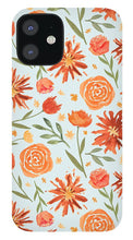 Load image into Gallery viewer, Burnt Orange Flower Burst Pattern - Phone Case