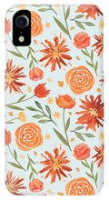 Load image into Gallery viewer, Burnt Orange Flower Burst Pattern - Phone Case