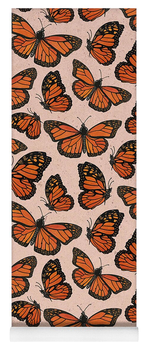 Butterfly Watercolor - Yoga Mat