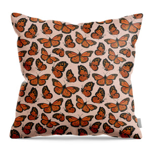 Butterfly Watercolor - Throw Pillow