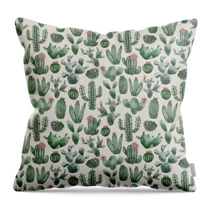 Cactus Pattern - Throw Pillow