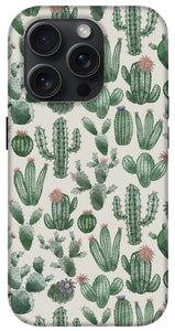 Cactus Pattern - Phone Case