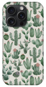 Cactus Pattern - Phone Case