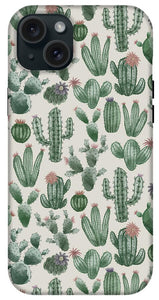 Cactus Pattern - Phone Case