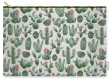 Load image into Gallery viewer, Cactus Pattern - Zip Pouch