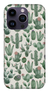 Cactus Pattern - Phone Case