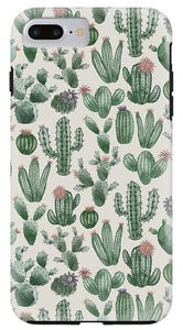 Cactus Pattern - Phone Case